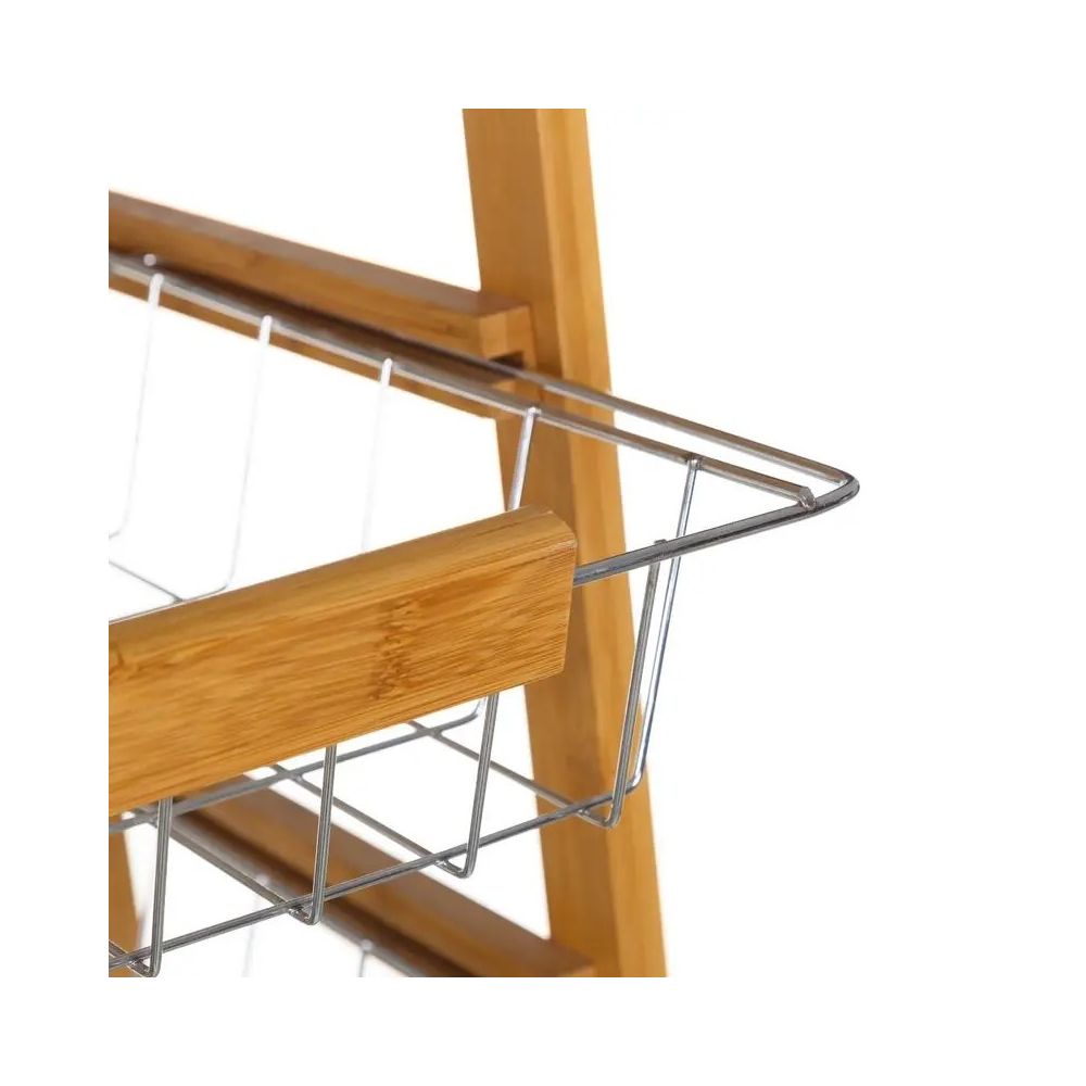 Verdulero Frutero de cocina Oporto 2 color miel 37X37X85