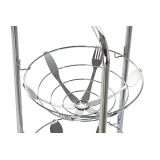 ¡Consigue tu práctico Verdulero Frutero Metálico Cromado! ¡Ordena tu cocina ahora! ¡28x28x74!