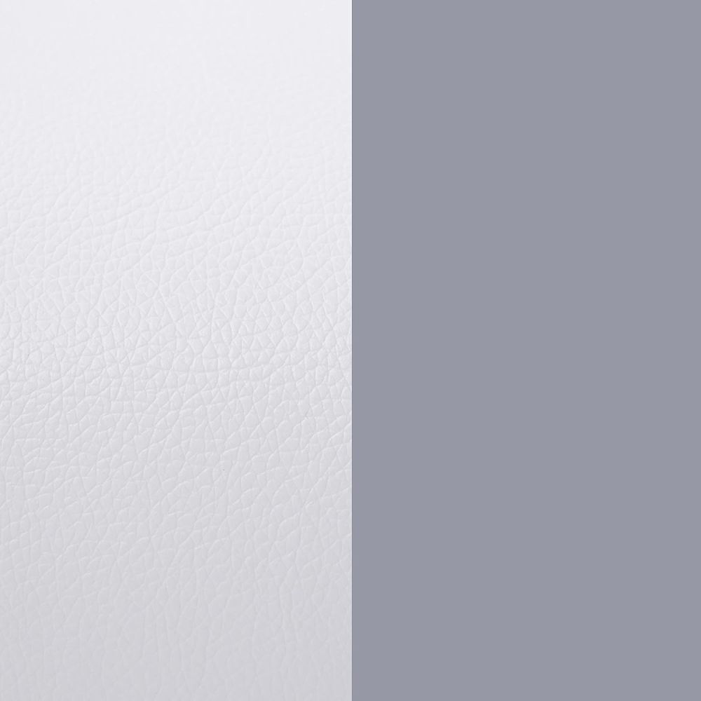 Pack de 4 Sillas de Cocina – Metálicas en Acabado Gris y Blanco, Medidas: 40 cm x 41 cm x 63 cm