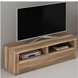 Mueble de Comedor, Mueble Salón, Acabado en Color Cañón, Medidas: 235 cm (Ancho) x 177 cm (Alto) x 41,4 cm (Fondo)