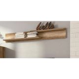 Mueble de Comedor, Mueble Salón, Acabado en Color Cañón, Medidas: 201 cm (Ancho) x 135 cm (Alto) x 41,4 cm (Fondo)