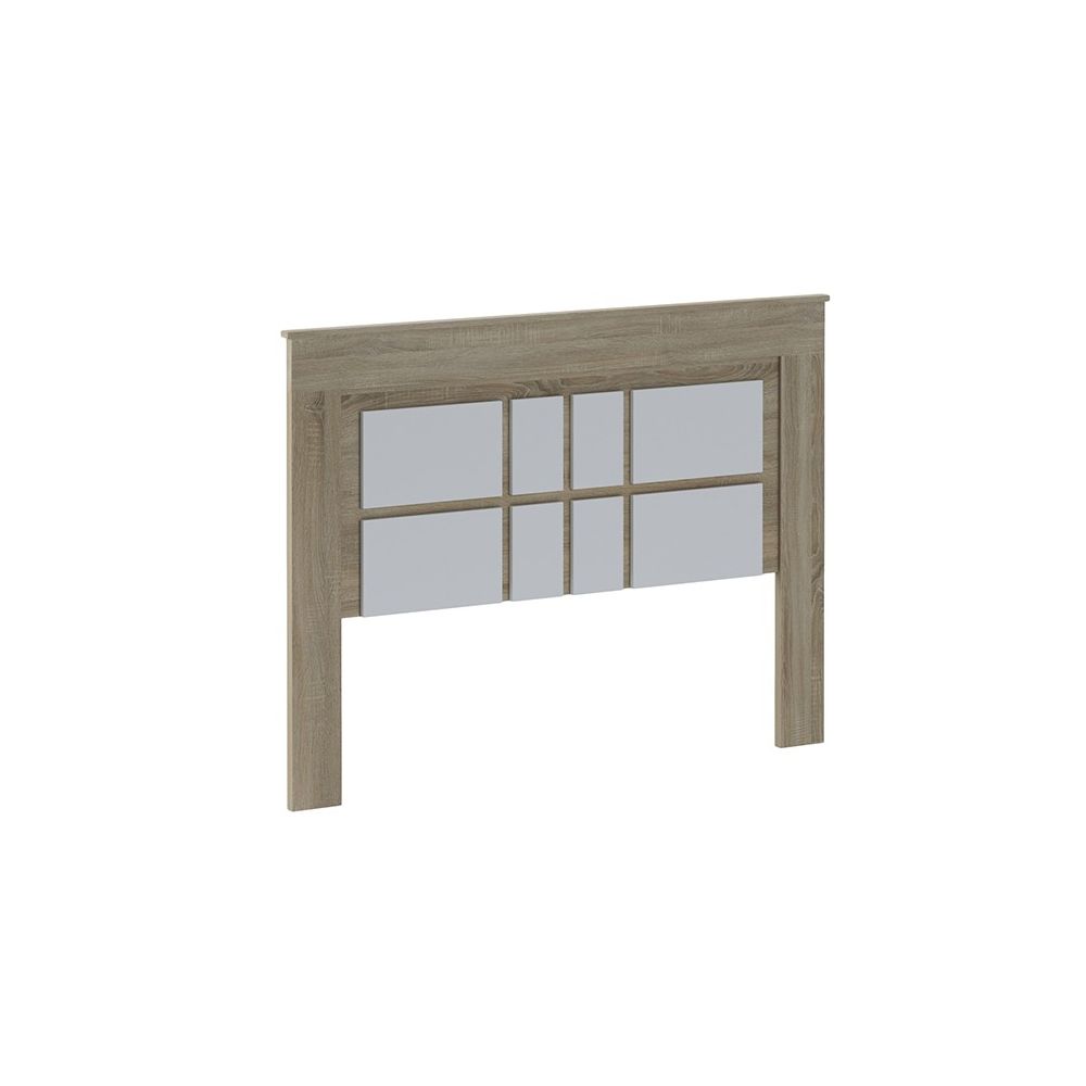 Pack de Dormitorio con Cabecero de 160 x 120 cm + 2 Mesitas de Noche + Cómoda | Color Cambria y Blanco